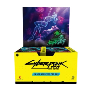 Booster Box Display (24 sobres) Welcome to Night City Inglés - Cyberpunk TCG